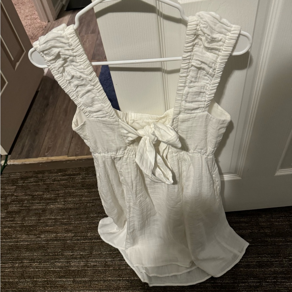 Summer white dress - Picture 2 of 2